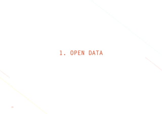 29
1. OPEN DATA
 