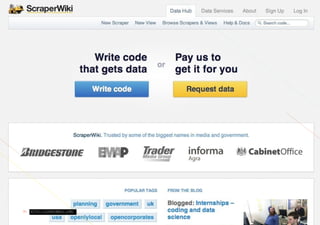 HTTPS://SCRAPERWIKI.COM/36
 