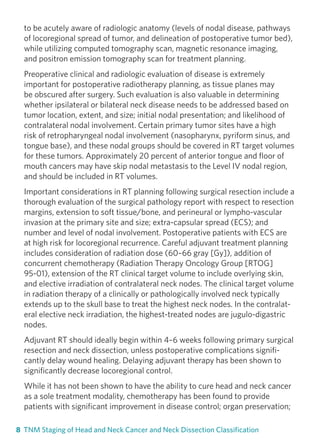 TNM staging of head neck cancer | PDF