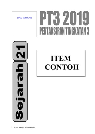 21 Item Contoh Sejarah Pt3