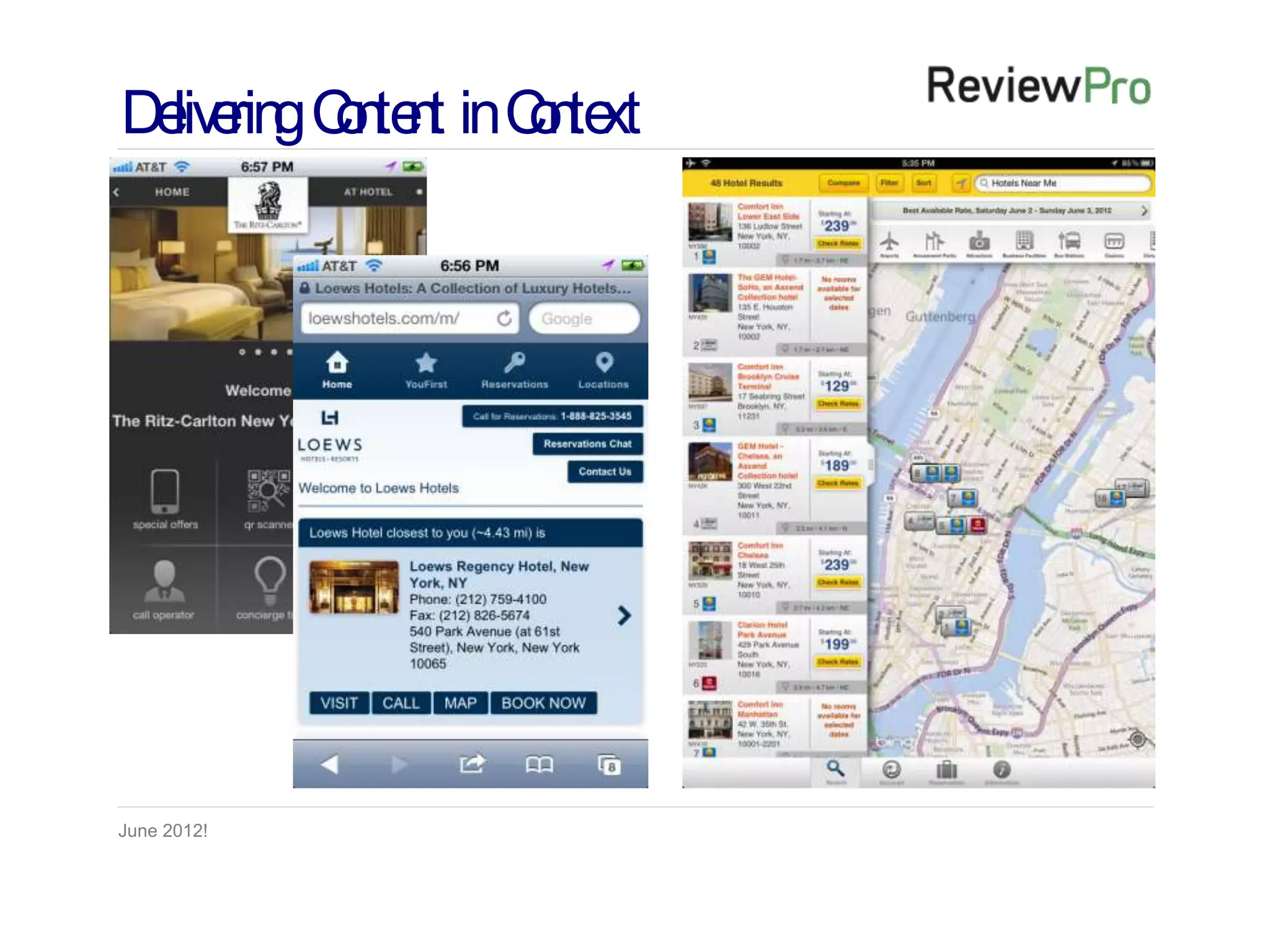 De rin Cn n in Cn xt
  live g o te t o te




June 2012!
 