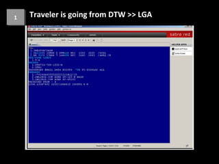 11
     Traveler is going from DTW >> LGA
 