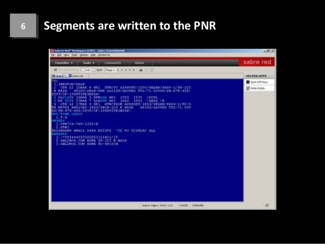 Travel Agents How To Create A Pnr Travel Agents How To Create A Pnr