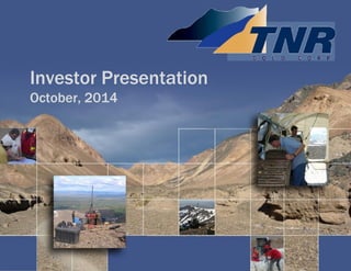 Investor Presentation October, 2014  