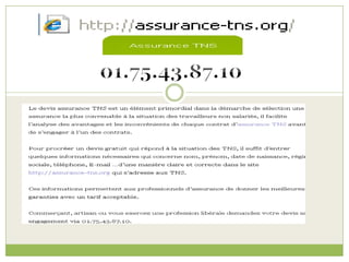 Assurance TNS