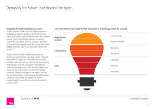 Share this Intelligence Applied
5
Demystify the future - see beyond the hype
Mapping the technological ecosystem
The Innov...