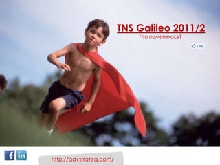 TNS Galileo 2011/2Что поменялось? http://advstrateg.com/ 
