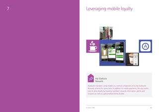 7                    Leveraging mobile loyalty




                                                                       ...