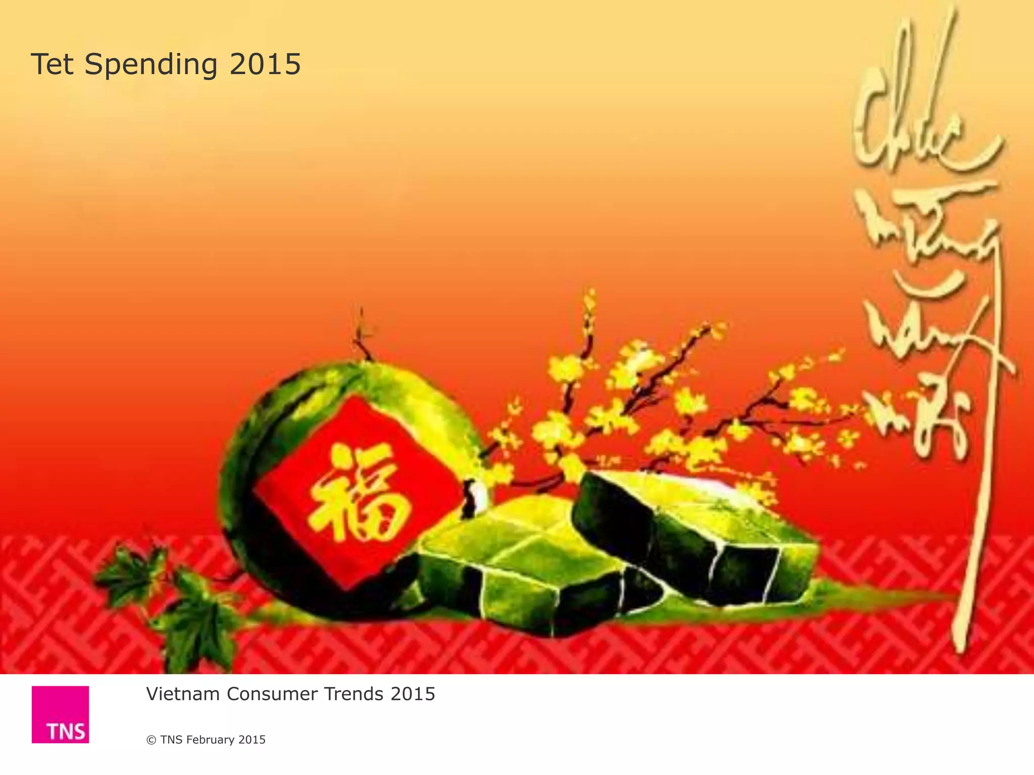 Vietnam Consumer Trends 2015
© TNS February 2015
Tet Spending 2015
 