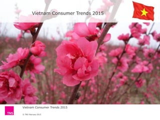 Vietnam Consumer Trends 2015
© TNS February 2015
Vietnam Consumer Trends 2015
 