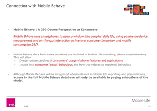 - Mobile Behave | A 360 Degree Perspective on Consumers
Mobile Behave uses smartphones to open a window into peoples’ dail...