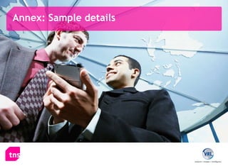 Annex: Sample details 