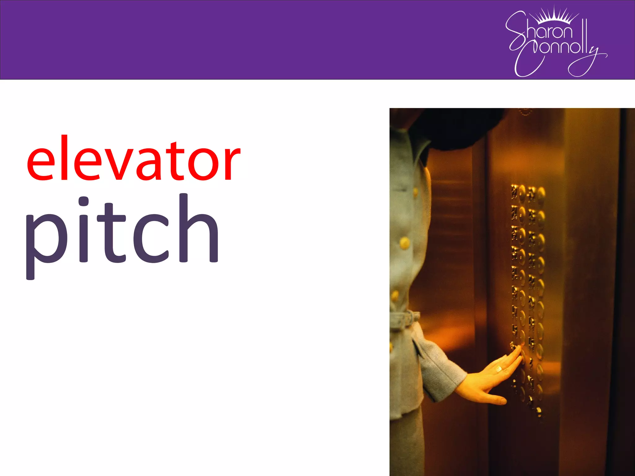 pitch
elevator
 