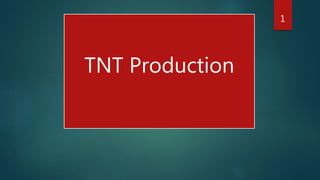 TNT Production
1
 