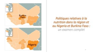 Etat de la recherche sur la nutrition des adolescents en Afrique de l'ouest