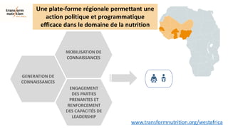 Etat de la recherche sur la nutrition des adolescents en Afrique de l'ouest