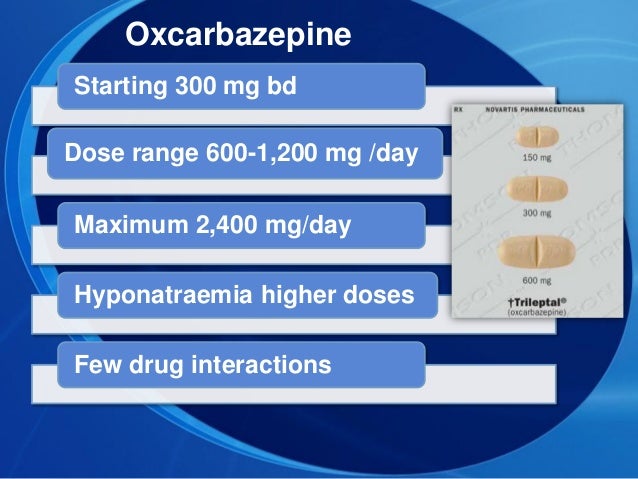 neurontin trileptal drug interaction