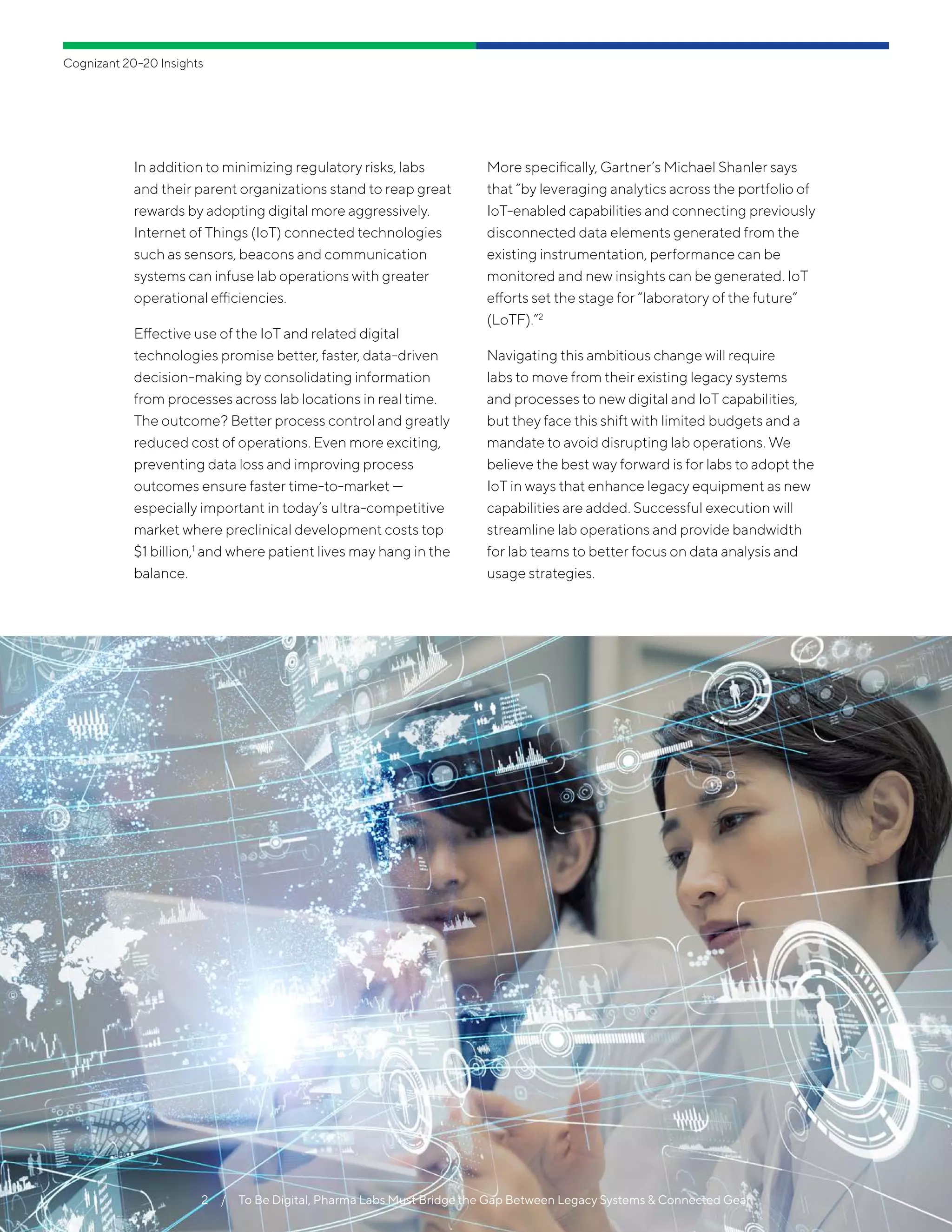 To Be Digital, Pharma Labs Must Bridge the Gap Between Legacy Systems ...