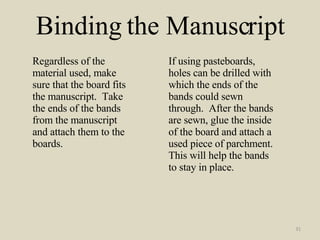 To Create A Manuscript | PPT