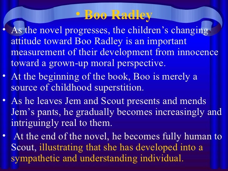 monologue boo radley perspective Im doing a monologue on boo radley from to kill a mocking bird, but i don't know how to write it :( it has to go for atleast 3 mintues please help. monologue boo radley perspective Im doing a monologue on boo radley from to kill a mocking bird, but i don't know how to write it :( it has to go for atleast 3 mintues please help.