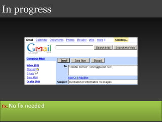 In progress
fix: No fix needed
 