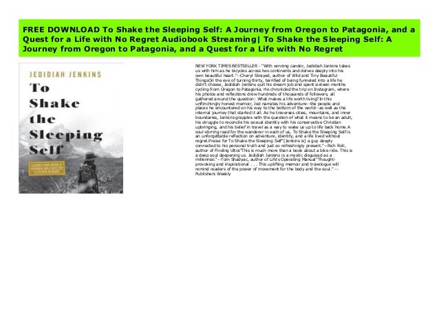 to shake the sleeping self review to shake the sleeping self review