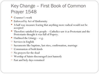 Protestant Pray Script To what extent did England become Protestant under Edward VI? | PPT