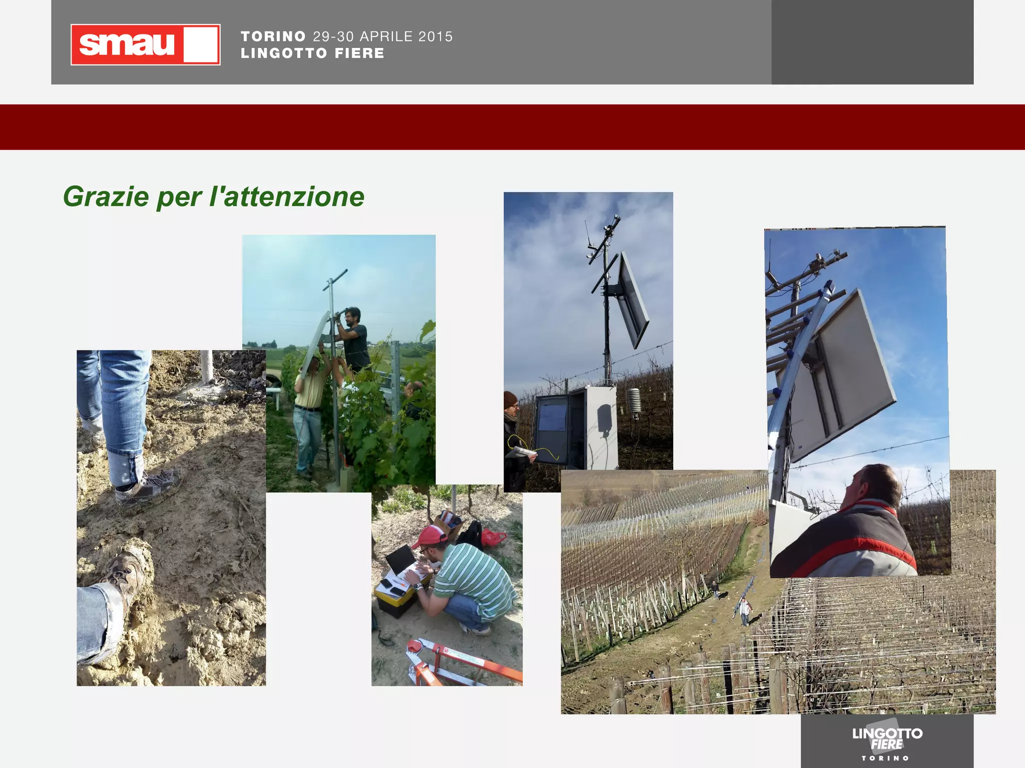 Grazie per l'attenzione
 