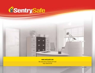 www.sentrysafe.com
900 Linden Avenue | Rochester, NY 14625
Phone: 800·428·7678
SN11311-019
 