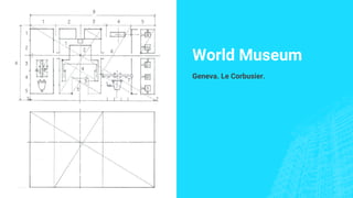 World Museum
Geneva. Le Corbusier.
 