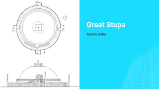Great Stupa
Sanchi, India.
 