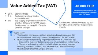 Estonian Tax System