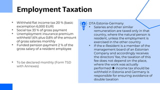 Estonian Tax System