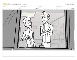 Scene
24
Duration
04:00
Panel
1
Duration
01:00
TOA SQ 117 127 073119 Page 114/252
 