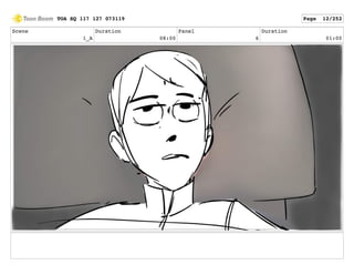 Scene
1_A
Duration
08:00
Panel
6
Duration
01:00
TOA SQ 117 127 073119 Page 12/252
 