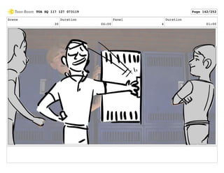 Scene
30
Duration
04:00
Panel
4
Duration
01:00
TOA SQ 117 127 073119 Page 142/252
 