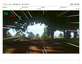 Scene
46
Duration
03:00
Panel
3
Duration
01:00
TOA SQ 117 127 073119 Page 213/252
 