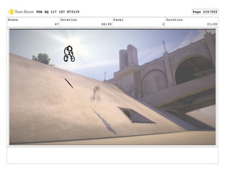 Scene
47
Duration
06:00
Panel
2
Duration
01:00
TOA SQ 117 127 073119 Page 215/252
 