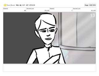 Scene
48
Duration
05:00
Panel
1
Duration
01:00
TOA SQ 117 127 073119 Page 220/252
 