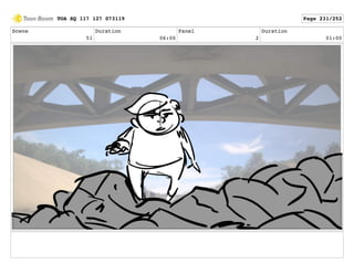 Scene
51
Duration
06:00
Panel
2
Duration
01:00
TOA SQ 117 127 073119 Page 231/252
 