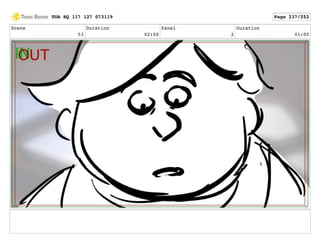 Scene
53
Duration
02:00
Panel
2
Duration
01:00
TOA SQ 117 127 073119 Page 237/252
 