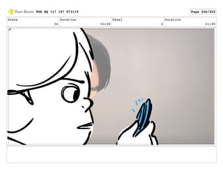 Scene
56
Duration
03:00
Panel
2
Duration
01:00
TOA SQ 117 127 073119 Page 246/252
 