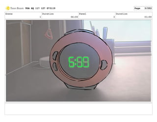 Scene
1
Duration
06:00
Panel
3
Duration
01:00
TOA SQ 117 127 073119 Page 3/252
 