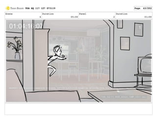 Scene
6
Duration
05:00
Panel
2
Duration
01:00
TOA SQ 117 127 073119 Page 43/252
 