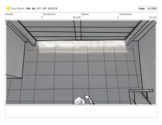 Scene
7
Duration
04:00
Panel
1
Duration
01:00
TOA SQ 117 127 073119 Page 47/252
 