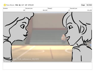 Scene
18
Duration
06:00
Panel
2
Duration
01:00
TOA SQ 117 127 073119 Page 94/252
 