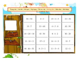 TOÀN TẬP ĐỀ THI TOÁN VIOLYMPIC LỚP 1