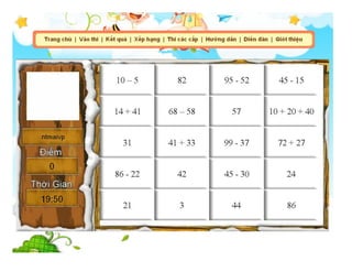 TOÀN TẬP ĐỀ THI TOÁN VIOLYMPIC LỚP 1