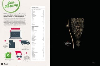 The season 
for cider 
Monteith’s Lightly Crushed Cider 
Monteith’s Crushed Apple has cemented its 
place as New Zealand’s number one selling 
cider*. This year the Monteith’s cider team 
have come up with a tasty new offering for 
those looking to make the most of their 
summers. Monteith’s Lightly Crushed Cider 
is the first lower alcohol cider to hit New 
Zealand shelves, with only 2.8% alcohol. 
This perfect new tipple for summer, 
fermented with 100% handpicked, crushed 
New Zealand apples, has all the same full 
flavour of Crushed Apple Cider, making it 
perfect for social occasions where you wish 
to keep your wits about you. 
Old Mout cider 
Old Mout Cider has been lovingly 
made in its Nelson cidery since 
1947, and since way back then, 
it’s been all about helping Kiwis 
celebrate the good times. And 
now those clever cidermakers 
have been working on ways to 
make their cider more enjoyable 
for plenty more occasions this 
summer. For times that call for 
something a tad more dressed 
up, they’ve added a 500ml glass 
bottle to the Old Mout family – 
and it’s available in two delicious 
flavours, the much-loved, velvety 
Boysencider and the luscious 
Passionfruit & Cider. All you need 
to do is chill, add ice (if you fancy) 
and enjoy responsibly. 
Rekorderlig CIDER 
The delicious march of new Rekorderlig 
flavours is not letting up with the arrival 
of Rekorderlig Premium Lemon-Lime (4% 
ABV) just in time for summer. The perfectly 
balanced citrus symphony of sweet juicy 
lemons and zesty limes in this tasty number 
are best enjoyed over ice with a wedge of 
lime or a splash of bitters for extra tang. 
*#1 is volume sales AC Nielsen MAT to 15.6.14 
* Liquorland is the home of cider this spring and summer, 
with all the brands and flavours you need. 
Behemoth Chur 
NZ Pale Ale 500ml 
The brew: This is typical of the now 
widely recognised New Zealand pale 
ale style. Pop the cap and pour it into a 
good glass and you’ll get an immediate 
punch of summer freshness. Orange, 
peach and freshly cut grass compete 
for a place in your nose. The rush of 
freshness comes from using a dry-hopping 
technique, where a huge whack 
of New Zealand hops are added into the 
fermenter to impart all the wonderful 
aromas our hops are known for. There’s 
a nice snap of grassy bitterness on the 
first taste, followed by a creamy, well-rounded, 
nicely balanced beer that has 
just the right amount of sweetness to offset the gentle 
hops, producing an extremely drinkable, refreshing beer 
that weighs in at 5.5% alcohol. 
The brewery: Andrew Childs came to fame a few years 
ago when his home-brewed American-style brown ale 
infused with coffee beans was named one of the four 
winners of the Wellington In A Pint competition, where 
home brewers were asked to produce a beer that captured 
the essence of the capital. His wonderfully named 
Celia Wade Brown Ale was commercially produced by 
Yeastie Boys and launched the young brewer towards a 
commercial career. After a stint at Mangrove Jacks, the 
home brew supplies company, he set up his own brand, 
Behemoth, in 2013. Behemoth is a great name, because 
Andrew is a giant of a man and probably the tallest 
brewer in the business in New Zealand. 
*Available from selected Liquorland outlets from mid-October 
Warmer weather means we all need cooler 
drinks. As cider continues to make leaps and 
bounds in popularity among Kiwi drinkers, 
here are a few new tipples on the market. 
artisan 
A sour taste... 
This season, personally, I am all about sour 
editor’s 
beer. This, it turns out, does not mean beer 
note 
that’s been left out in the sun too long. 
I learnt this from head brewer at 
Hamilton brewing legends Good George, 
Nate Ross, as we set about preparing our joint entry in the 
Beervana 2014 media brew. “Why don’t we do a a sour wheat 
beer called Gose?” he suggested. “Sounds brilliant,” I replied 
while hastily checking Google on my phone under the table. 
Gose it turns out is a traditional German sour beer, usually 
made with coriander and salt, and it’s become something of a 
specialty at Good George. But to meet the “Kiwi-ness” of the 
media brew regulations out went the coriander and in went 
a dash of peppery horopito and, what seemed at the time of 
hand squeezing, the juice of about 12 tonnes of limes. 
The result was an effervescent, refreshing brew – sharpness 
from the limes, a gentle hum from the horopito, all balanced 
out with subtle saltiness. Sublime. And frankly I’m outraged 
we didn’t win. (I’m looking at you judge and toast! beer-man 
Michael Donaldson). Still at least I’ve discovered a delicious 
new beer style to see me through spring. 
- Kerri Jackson 
promotion 
 