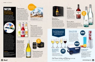 Introducing Lindauer’s NEW Limited Release 2014. 
Here’s to us. 
Available now from Liquorland stores 
facebook.com/lindauerNZ 
 